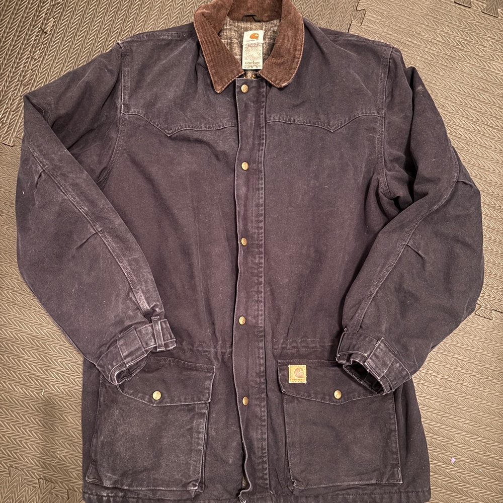 Carhartt Men's Dark Canvas Field Jacket